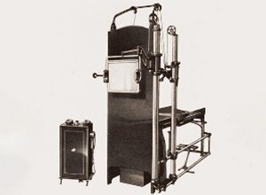 1932: The GIBA 75 X-ray device is introduced