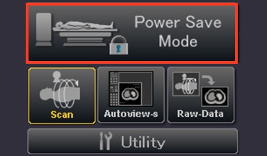 Aquilion ONE PRISM Power Save Mode