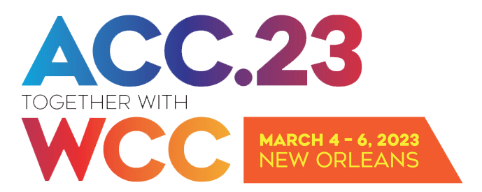 ACC.23 Together with WCC | March 4-6, 2023 | New Orleans