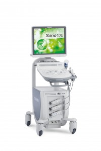 Toshiba's Xario 100 is a small, versatile and easy-to-use ultrasound system that is ideal for any clinical setting in small hospitals, clinics, private offices and imaging centers