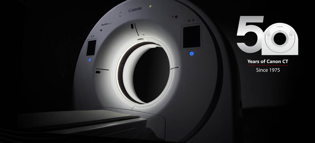 Aquilion Serve SP: 50 Years of Canon CT | Since 1975