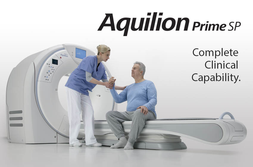 Aquilion Prime SP: Complete Clinical Capability. - Learn More