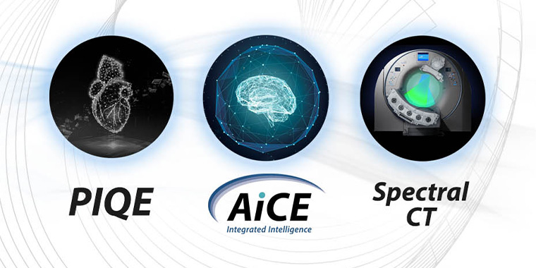 AI Deep Learning Reconstruction: PIQE, AiCE, Spectral CT