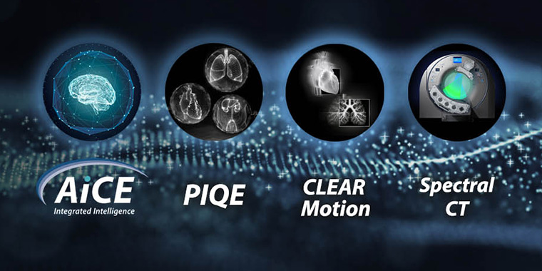 AI Deep Learning Reconstruction: PIQE, AiCE, Spectral CT