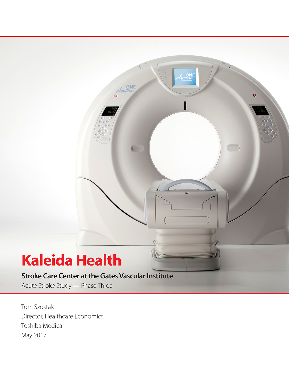 Kaleida Health Acute Stroke Study - Phase Three