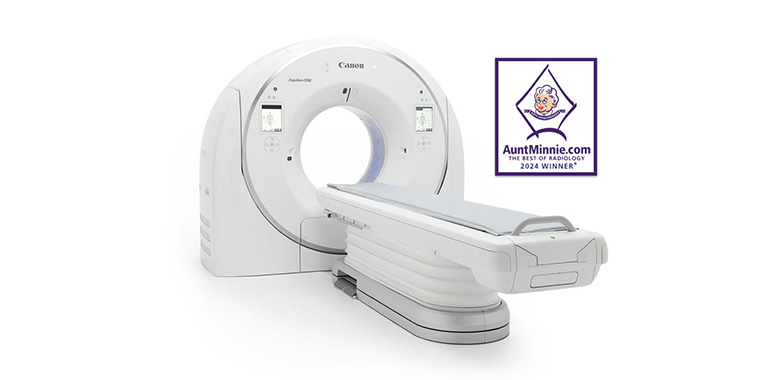 Aquilion ONE / INSIGHT Edition: AuntMinnie.com The Best of Radiology WINNER
