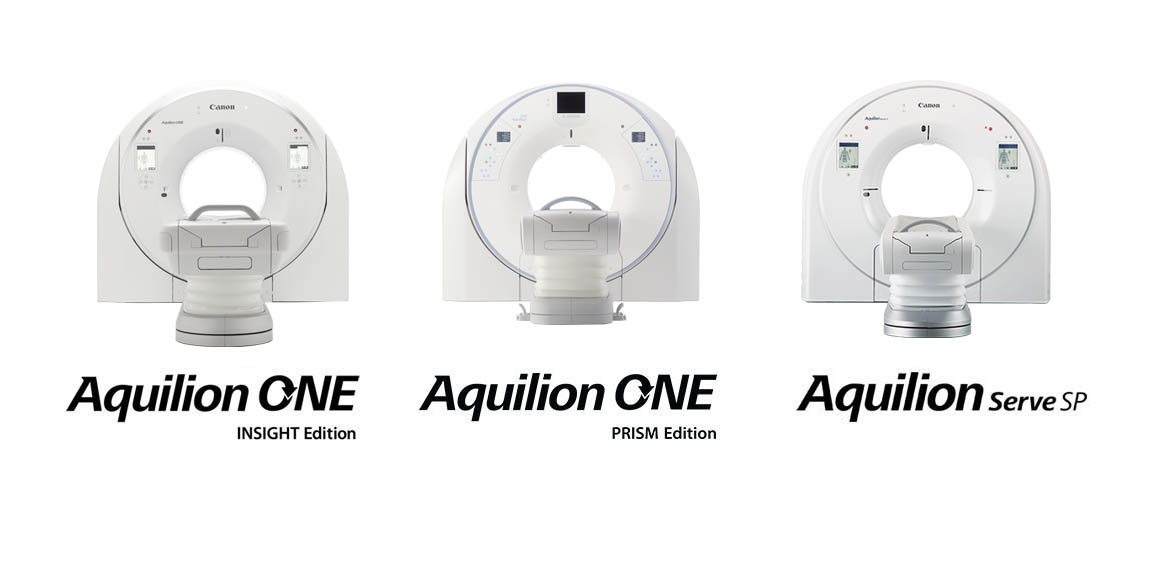 Aquilion ONE / INSIGHT Edition, Aquilion ONE / PRISM Edition, Aquilion Serve SP