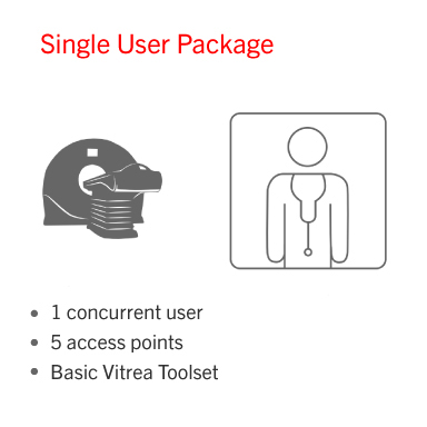 Vitrea Advanced Visualization Extend Deployment PET/CT Scanner Single User Package