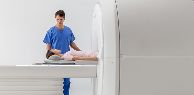 Feet First MRI Imaging