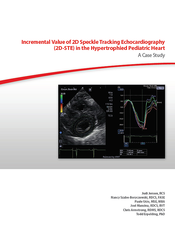 Incremental Value of 2D Speckle Tracking Echocardiography (2D-STE) in the Hypertrophied Pediatric Heart